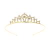 Barn Tiaraer og Kroner Pannebånd Barn Jenter Brude Krystallkrone Bryllupsfest Tilbehør Hårsmykker Ornamenter Hodeplagg
