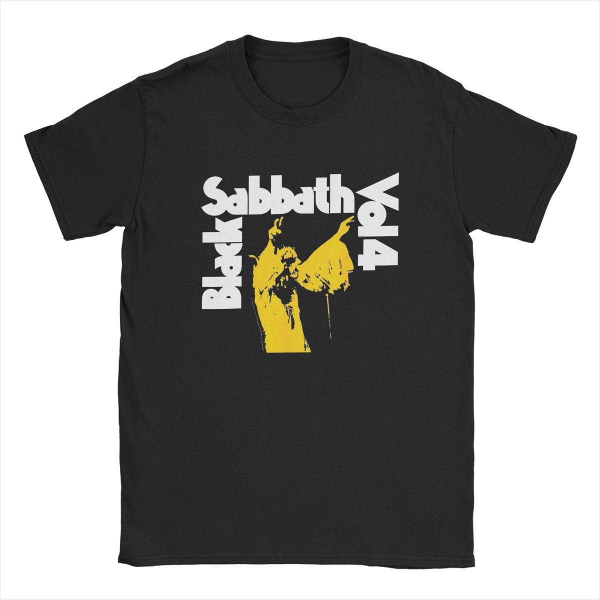 

Мужская футболка Black Rock Sabbathes Cool Cotton Tees с коротким рукавом, музыкальная хип-хоп футболка с круглым вырезом, мерч, оригинал XXXXXL чёрный