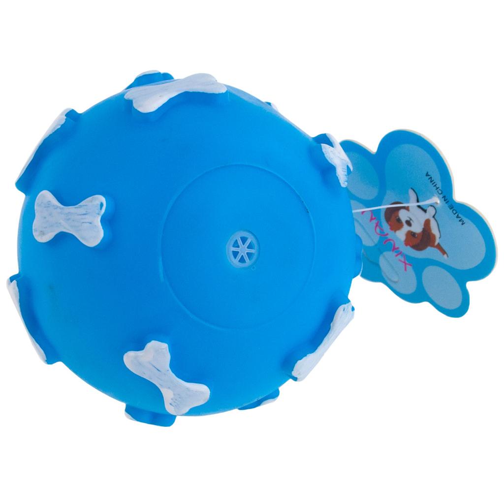 19041 BALL FOR DOG/CAT squeaky chew TOY rubber