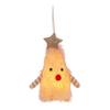 Christmas Tree-shaped Doll with Lights Star Decor Christmas Element Tabletop Decor Home Decoration Figurine