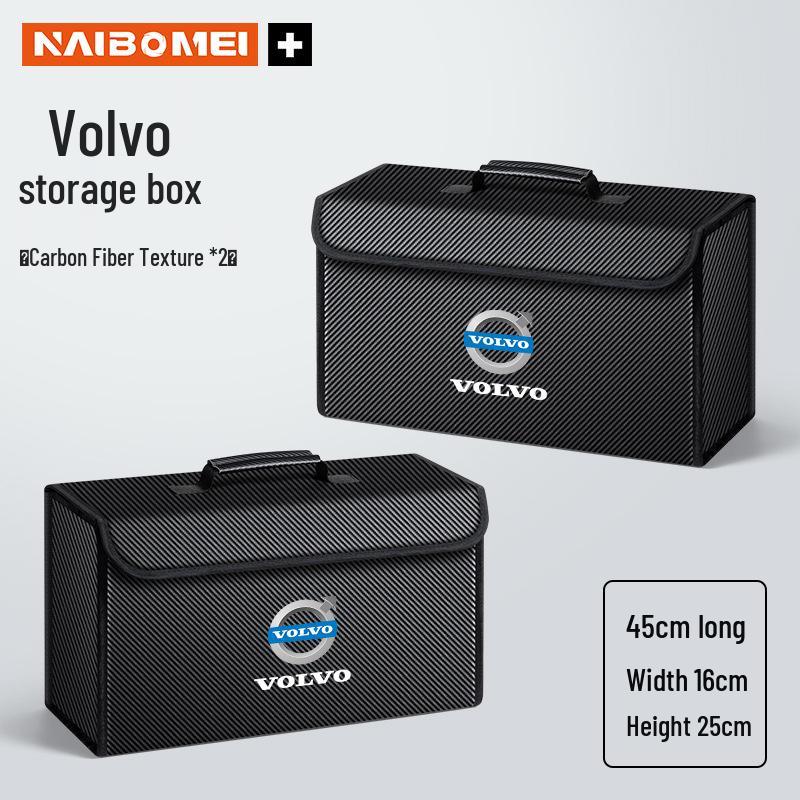 Car Trunk Storage Organizer for Volvo XC60 S60 XC90 S90 V40 V60
