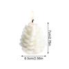 1 szt. Ozdoby zapachowe Impreza Mieszanka wosku sojowego Prezenty Stereo Ozdoba świąteczna Symulacja Szyszka sosnowa Dekoracja domu 2 kolory