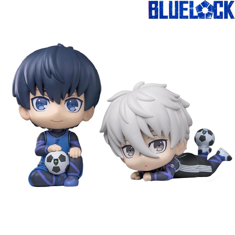 Discover Intime Blue In Stock 10Cm Lock Anime Figure Look Up Isagi Yoichi/Nagi Seishiro Action Figure Bachira Meguru Collection Model Doll Playthings