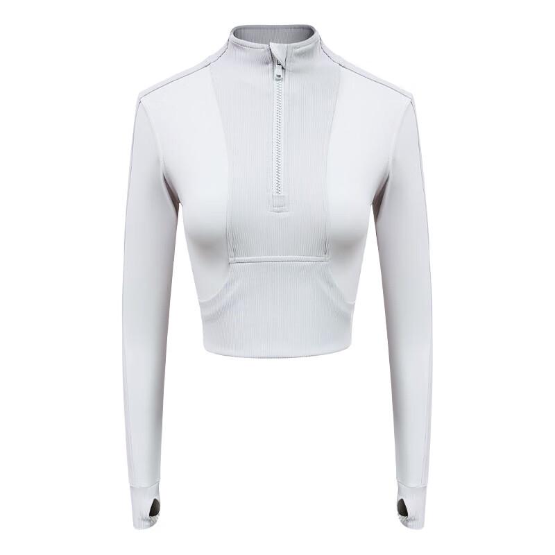 Women's Half-Zip Long Sleeve Yoga & Running Top