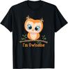 I'm Owlsome Funny Saying for Owl Lovers T-Shirt