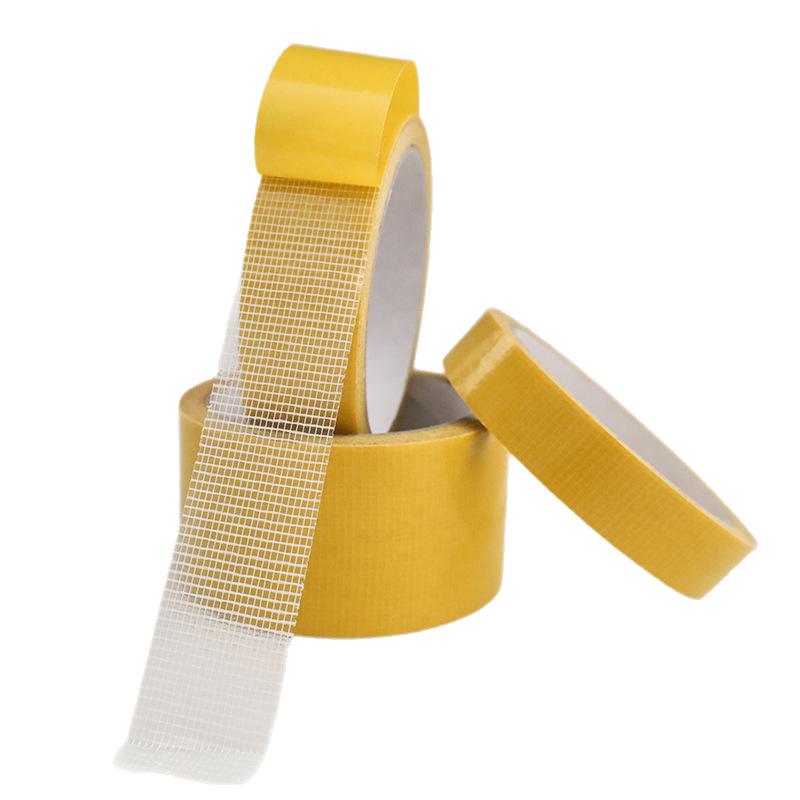 High-Viscosity Transparent Double-Sided Cloth Tape for Carpets and Leather, Seamless & Easy-Tear