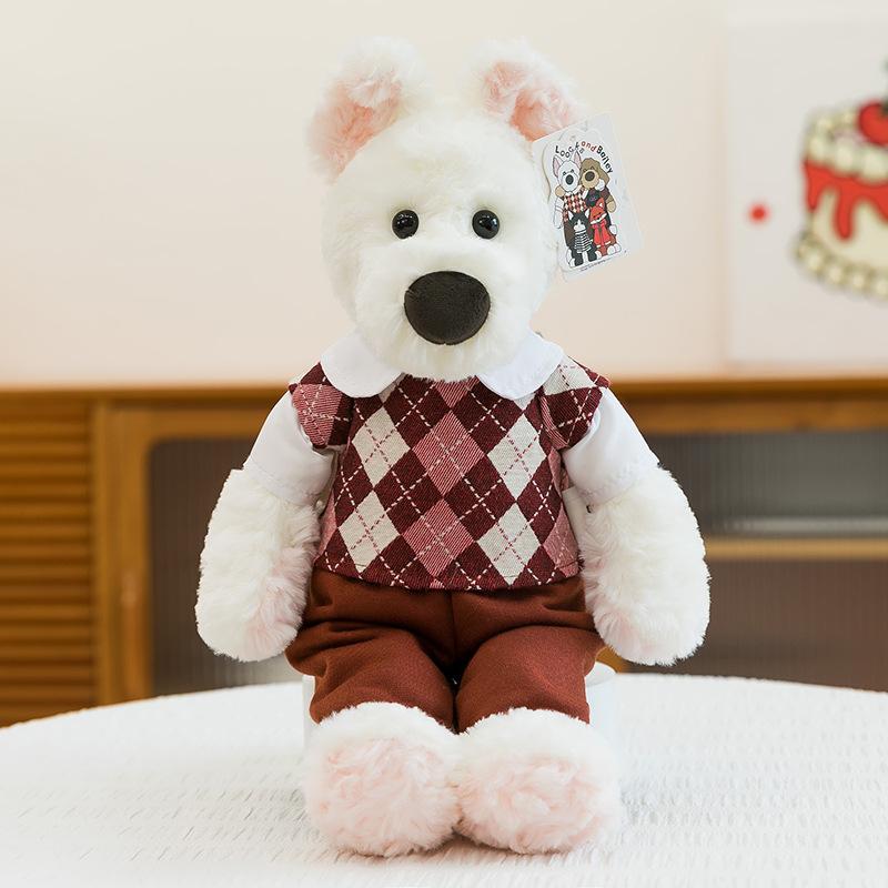 Cute Bailey series doll plush toy girl bed to sleep with doll warm heart to accompany girlfriend birthday gift