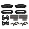 4Pcs Metal Simulation Brake Disc Calipers for    4  6 1Celsius10 RC Series Car
