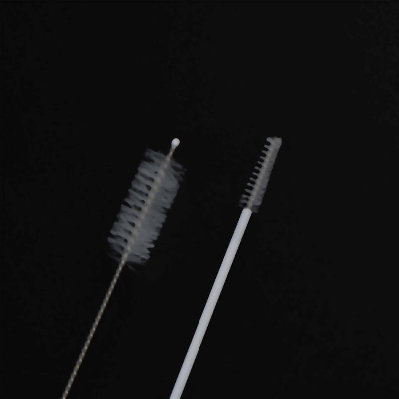 3Pcs Reusable Clear Glass Water Drinking Straws With Brush Bar Accessories