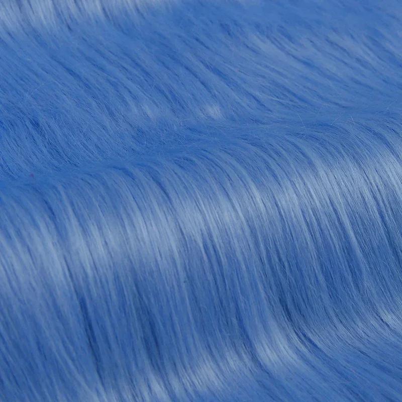 0.5/1 Yard 9cm Faux Fur For Needlework Sewing Doll Toy Beard Hairstyles DIY Material Accessories Home Decoration Cosplay Fabric