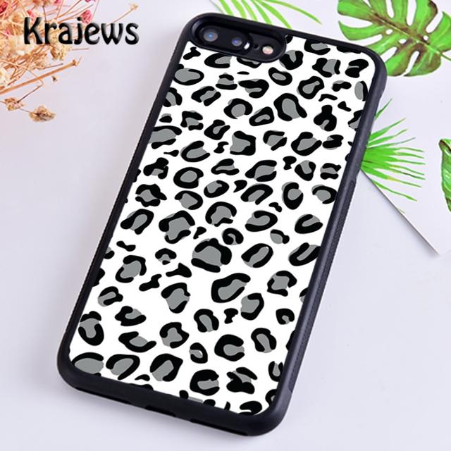 Krajews Tiger leopard print Soft Phone Case Cover For iPhone 17 Air 16 15 14 plus 12 pro max coque Shell Fundas