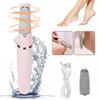 Rechargeable Electric Foot Grinder With 2 Grinding Heads Thick Leather Polishing Tool For Dead Skin Callus Removal Care