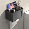 Wall-Mounted Toilet Paper Holder Non Perforated Roll Paper Box Durable Bathroom Tissue Rack  Home