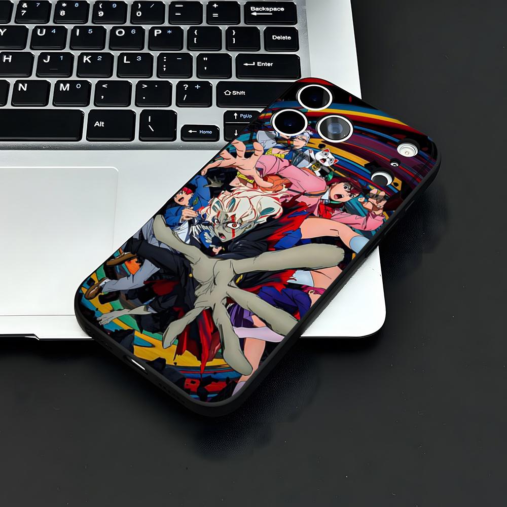 ANIME D-Dandadans Phone Case For IPhone 17 Air 16 E Pro Max 15 14 13 Mini 12 Pro 11 Max Plus Black Soft Shell