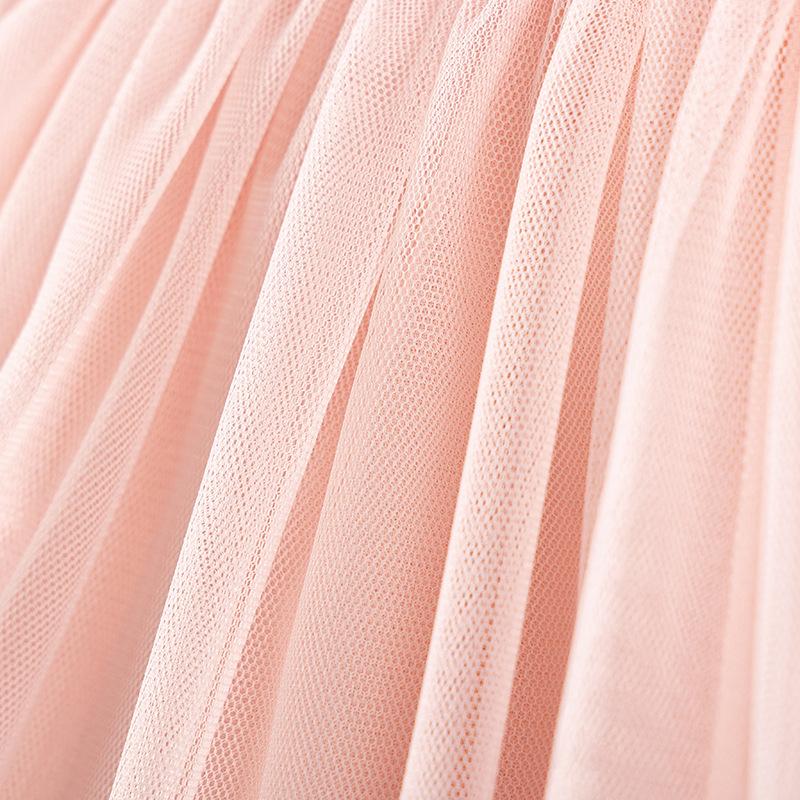 Toddler Tutu Dress for Girls Tulle Dresses Ruffle Tiered Swing Twirly Summer Sundress with Flutter Sleeves Casual Party Tulle Sundress for Kids