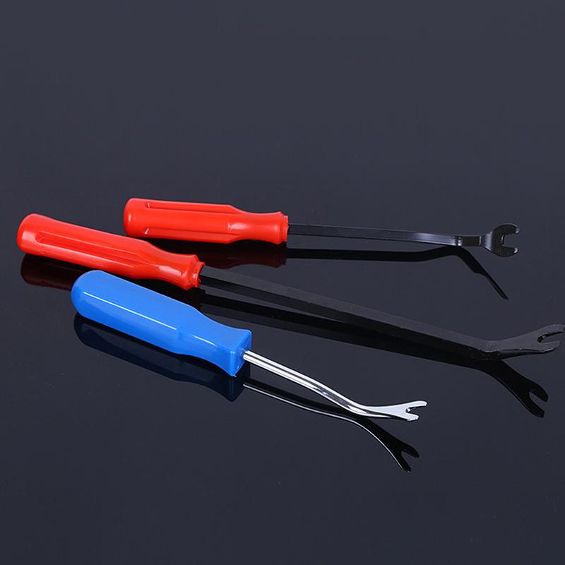Car Removal Screwdriver Hand Tool Car Door Trim Panel Fastener Nail Puller Removal Open Bridge Plate Removal Pry Bar Tools Clips