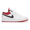 New Jordan Kids Air Jordan 1 Low 'White/Gym Red' Sneakers 553560-118