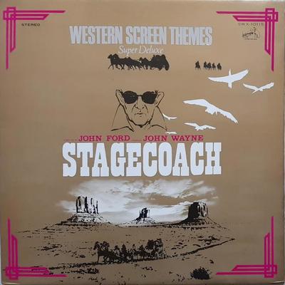 LP Record FILM STUDIO ORCHESTRA  Western Screen Themes Super Deluxe  SWX10115 VICTOR 1973 Japan Obi Soundtracks  Musicals Used