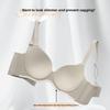 Plus Size Full Bust Minimizing Bra, Thin Push Up Side Support Anti-Sagging Anti-Outward Expansion Seamless Women's Lingerie