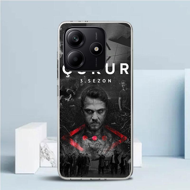 Turkish TV Series Cukur Soft Cover for Xiaomi Redmi Note 15 14 13 12 Pro Plus Phone Case 14S 11S 11T 11E 10S 10 4G Pattern Shell