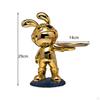 Desk Storage Tray Statue Decorative Figurine Animal Sculpture Gift Modern for Decor Dining Room