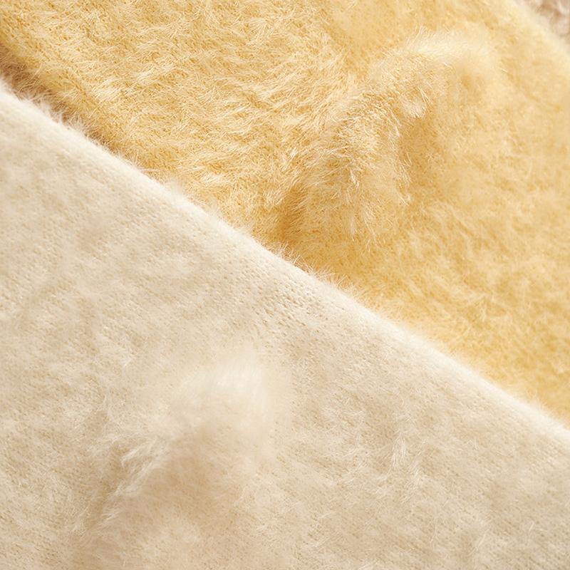 1 Paar Korallen samtige niedliche Plüsch Herbst Winter Bodensocken Bequeme Cartoon Hunde Flauschige Fuzzy Nerz Socken