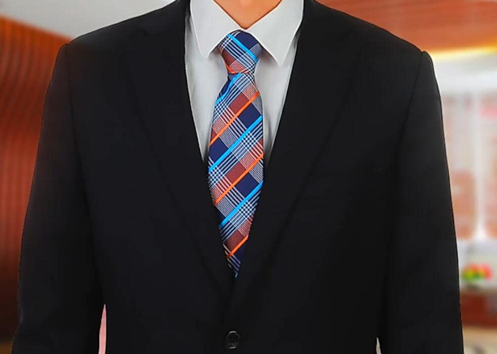 [Xiang Ru] Plain Necktie, Approx. 8cm Wide, Washable, Suitable for Formal Occasions, Business, Workplace, Commuting, Job Hunting, Formal & Casual