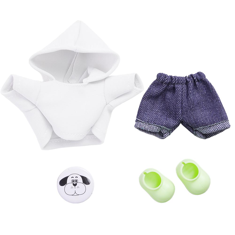 17cm Doll Clothes Set with Accessories Including Top Bottoms Shoes And Medal Vestibular Toy Outfit Toy Accessories
