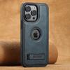 Luxury Faux Leather MagSafe Magnetic Wireless Charging Case Stand Phone Case for IPhone 17 Pro Max 16 Plus 15 14 13 12