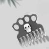 Comb Angle Adjustment Portable Guide with Level Flattopper Hair Pick Skull Pocket for