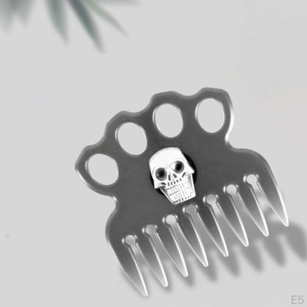 Comb Angle Adjustment Portable Guide with Level Flattopper Hair Pick Skull Pocket for
