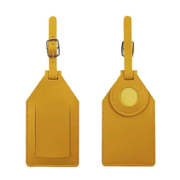 PU Baggage Backpack Tags Suitcase Luggage Tags Travel Suitcase Label with Strap