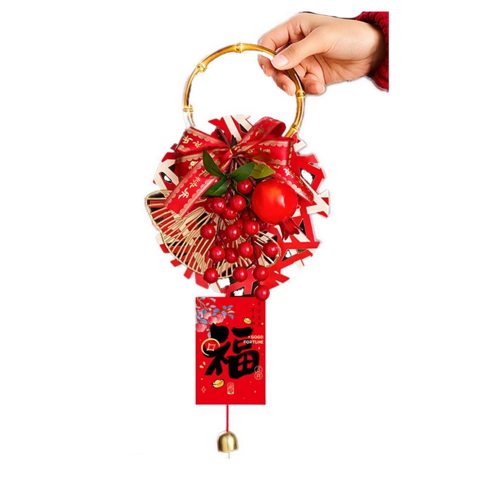 Traditional New Year Decorations Handcrafted Door Handle Decorations  Spring Festival