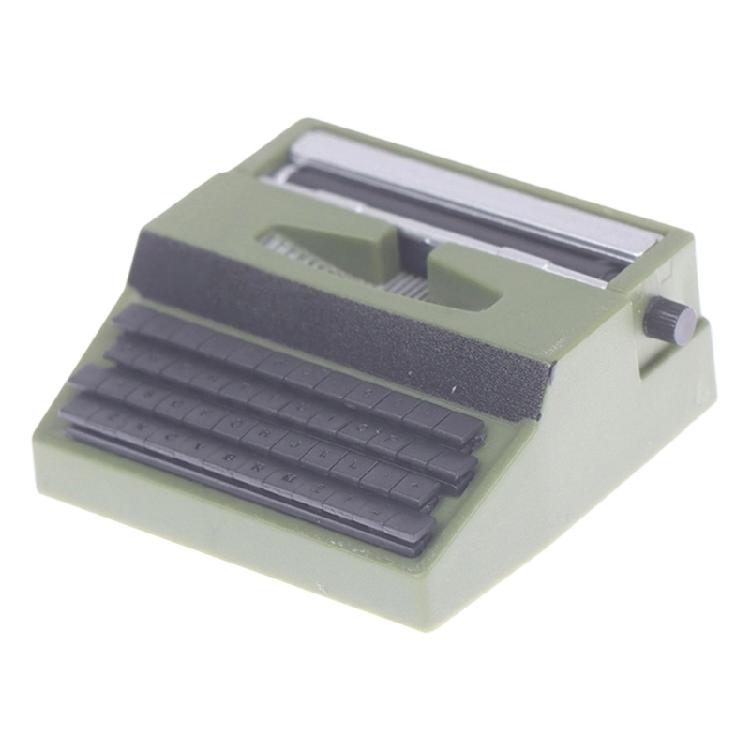 Detailed Vintage Typewriter Miniature Miniature Collectible Perfect For Dollhouses Displays Office Desk Decorations