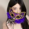 Maska Ball Květinová maska ​​Dutá krajka Sexy abstinenční maska ​​Niche Sex Dospělé Party příslušenství