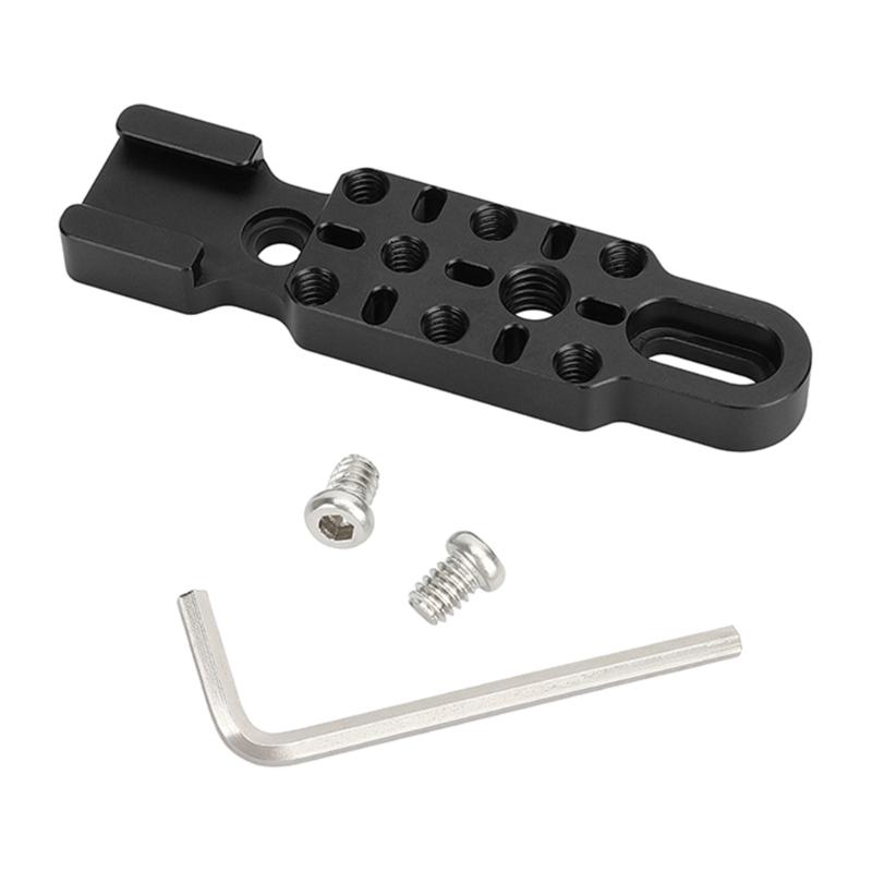 

Universal Gimbals Triple Cold Shoe Mounts Plate Microphones Stand Rigs for Microphones and LED Video Light for Mobile 1