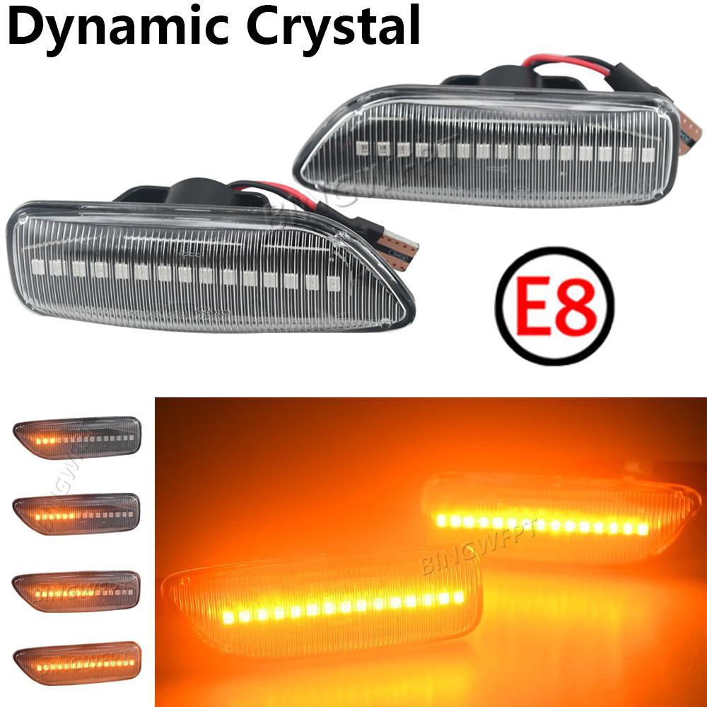 OEM # 30722641 34432641 Dynamisches LED Amber Seitenmarkierungslicht Blinker Blinkleuchte für Volvo S60 V70 XC90 S80 XC70 1998-2007