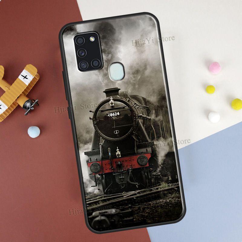 

Классический чехол с паровозом и железной дорогой для Samsung A32 A12 A52 A72 A21S A20e A11 A31 A51 A71 A02 A20 S A30 A40 A50 A70 Coque Samsung A32 4G