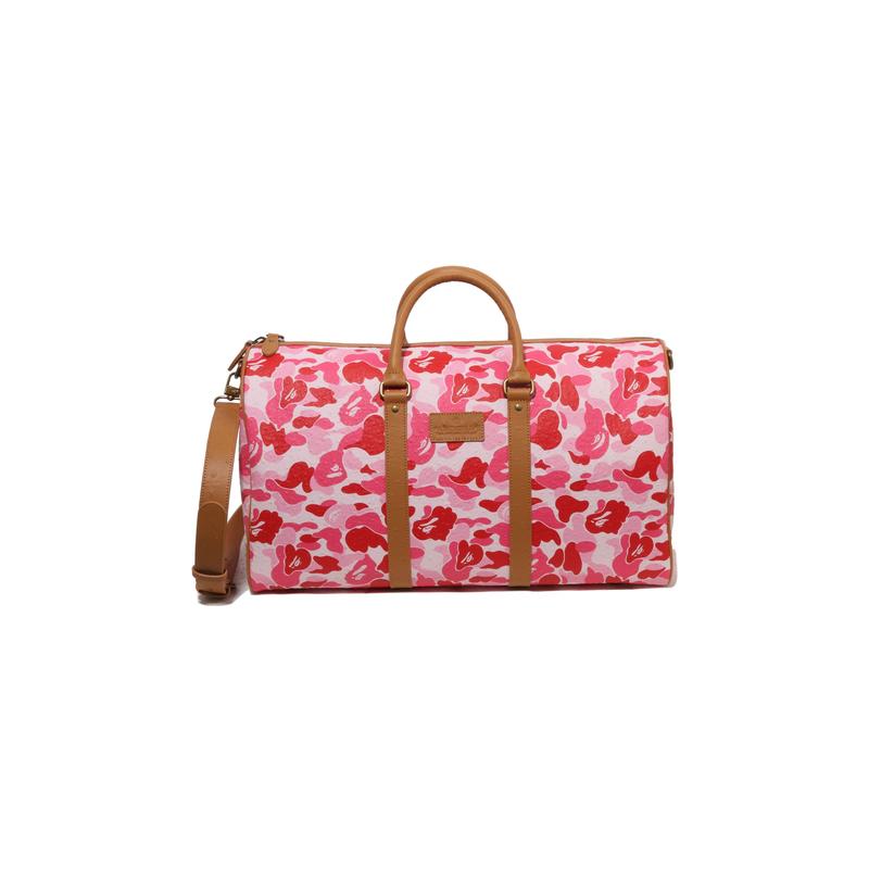A Bathing Ape Camouflage Muster Boston Tasche Synthetisches Leder Handtasche Reisetasche Unisex Taschen Mehrfarbig 0ZXBGM006891P