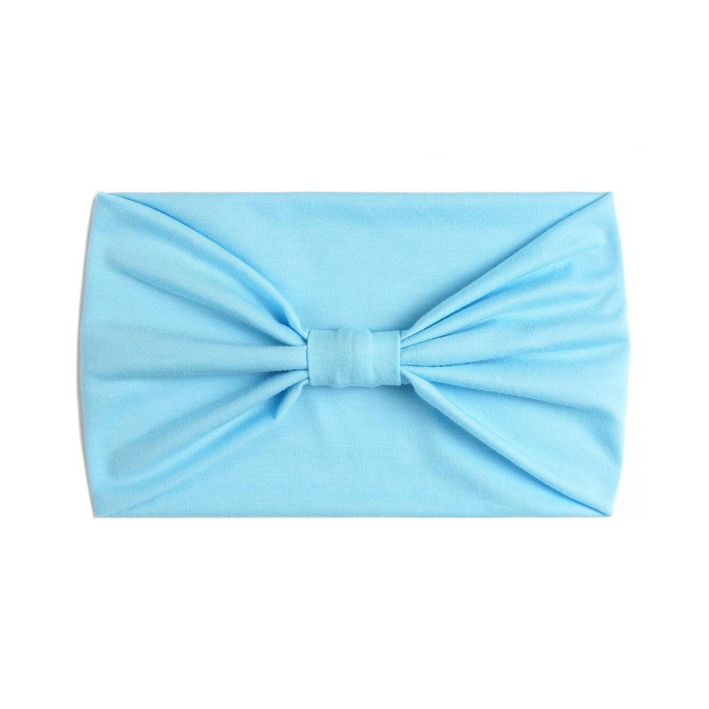 Stretchy Solid Color Sports Headband - Sweat-Absorbing Yoga & Running Hairband