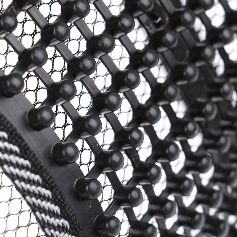 Soft Car Seat Chair Cushion Pad Black Mesh Massage Vent Mesh Back Support