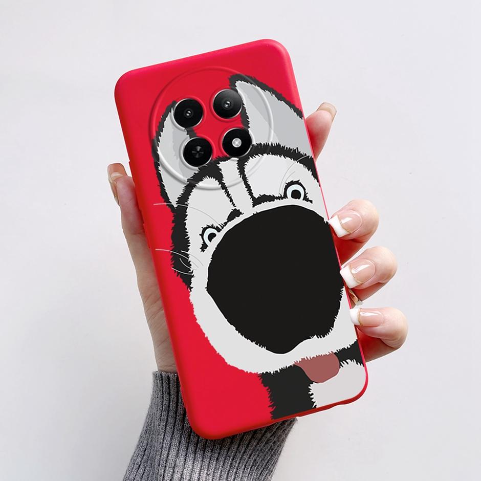 Coques Fundas Soft Silicone Shell For OPPO Realme 12 5G Protection Back Coques Mobile Phone Shell For Realme 12x 5G Back Cases