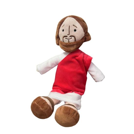 Yousheng Jesus βελούδινη κούκλα 12,5" Religious Christ Savior Παιχνίδι Χαμογελαστή Γεμιστή κούκλα για αγόρια και κορίτσια Δώρο Εκπαιδευτικό παιχνίδι