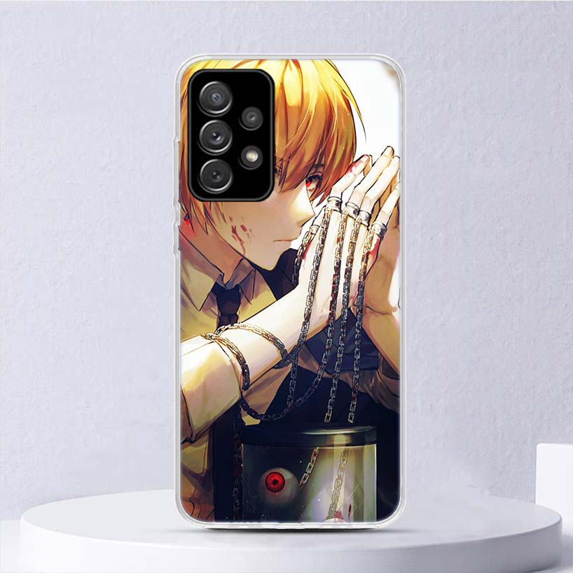 Huner X-Hunters Kurapika Soft Case For Samsung Galaxy A17 A16 A26 A36 A56 A15 A14 A13 A55 A54 A53 Phone Cover A25 A35 A24 A34 A2