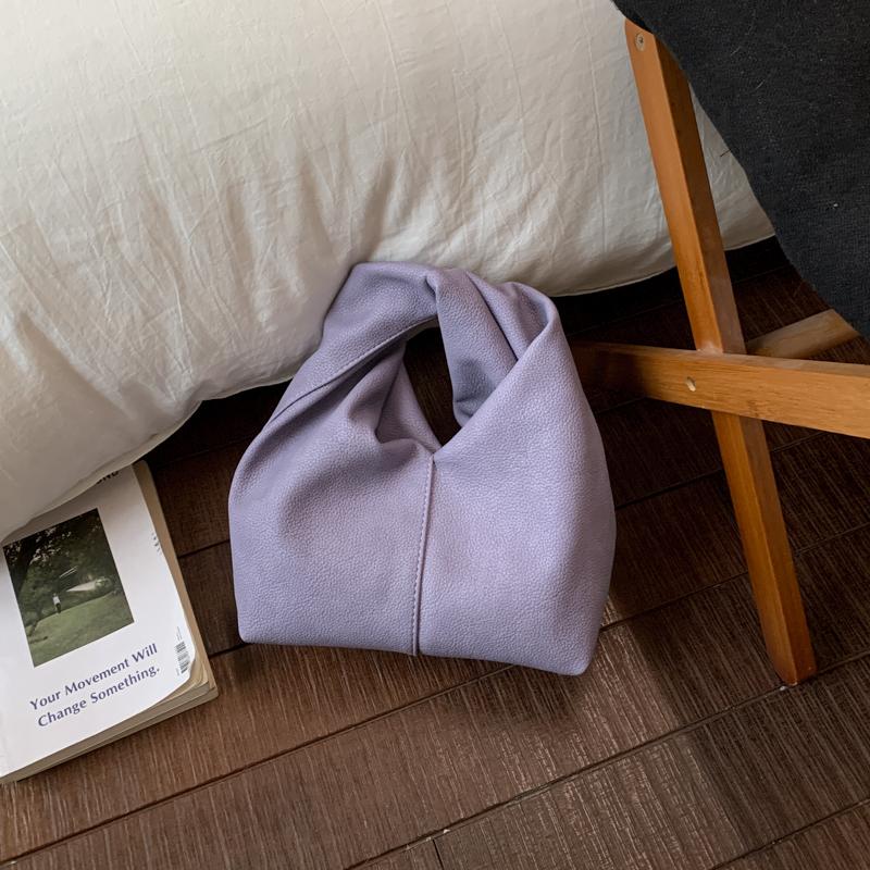 Weiche PU Hobo-Tasche für Damen Schlaffe Tote mit Henkel Kleine Umhängetasche für den täglichen Gebrauch