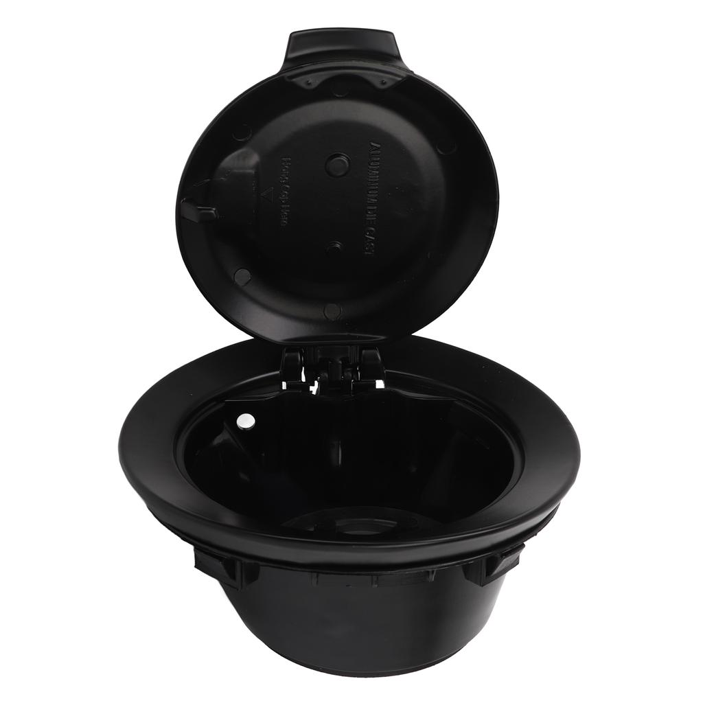 Tankdeckel Mattschwarz 68250120AA Gasdeckel Ersatz für Dodge Challenger 2008‑2019