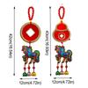 Traditional Design Chinese New Year Pendant Lucky Chinese Knot Lucky Pendant Hanging Ornament Year of The Horse Family Reunion