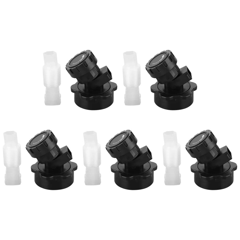 5-1Pcs Portable Outdoor Water Faucet with Extendable Tube Faucet Replacement Water Container Faucet for Water Tank Bucket