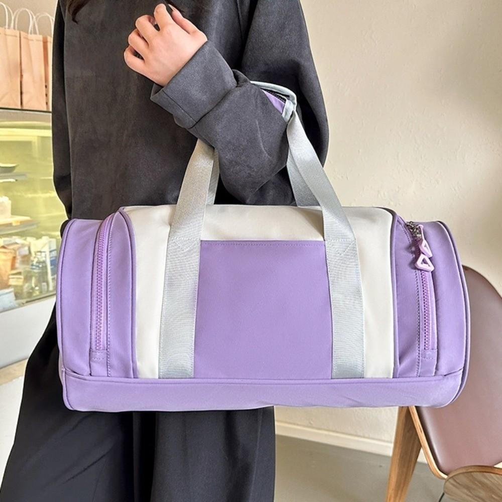 Lightweight Travel Bag Large Capacity Duffle Bag Portable Sports Fitness Bag  Streetwear