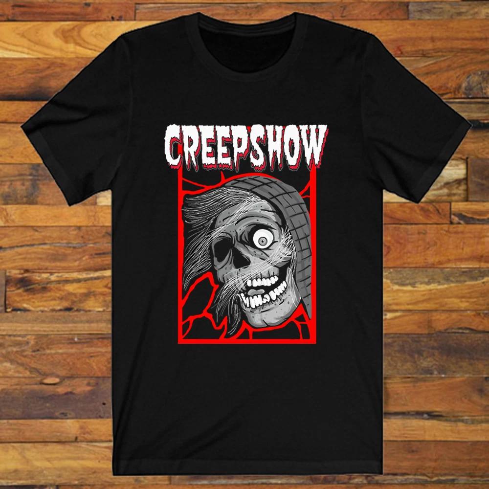 

Creep Show George Romero Stephen King Zombies Horror Men s Black S-3XL 4XL